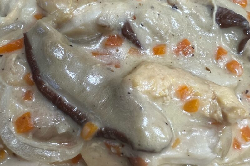 Poulet aux cèpes