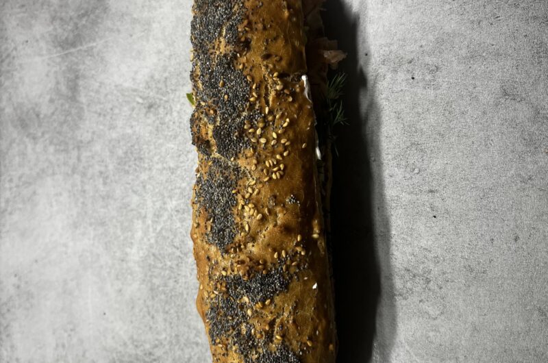 Sandwich saumon aneth